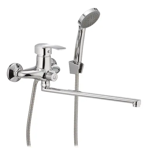 Смеситель для ванны Cron Focus 007 CR0182 Хром - фото 1