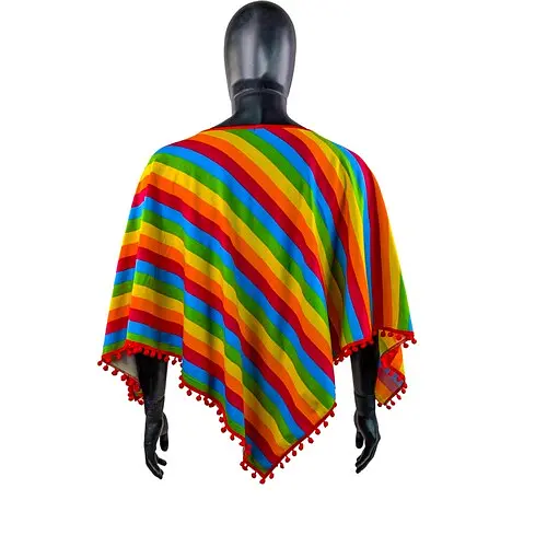 Пончо 110 х 110 см., трикотаж - фото 3