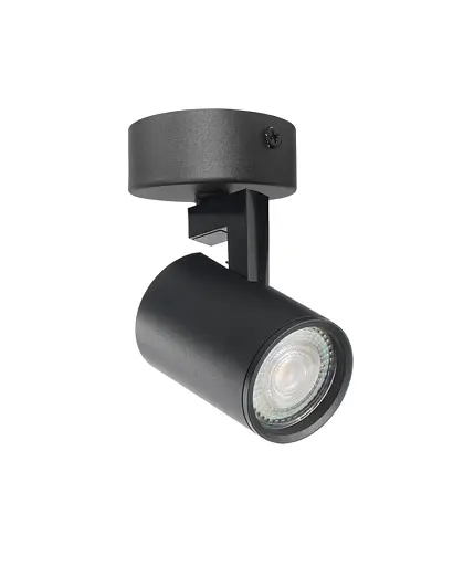 Світильник поворотний, спот Goldlux 328687 Lynx GU10 1x10W IP20 чорний - фото 1