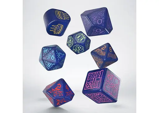 Набір кубиків Happy Birthday Dice Set: Streamers , 7 шт. (RHPB01) - фото 2