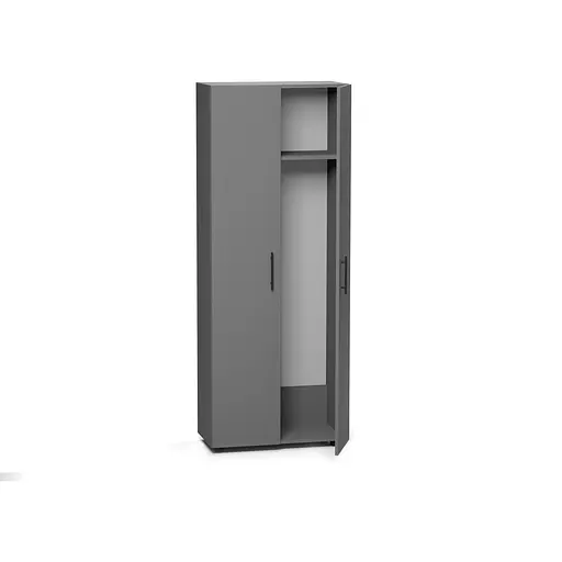 Шафа гардеробна з висувною штангою ОП-901 Orange-Line 700х347х1825 Графіт