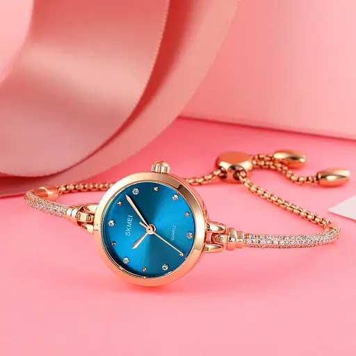 Наручний годинник жіночий 1805BU Blue Skmei acs0030581 - фото 4