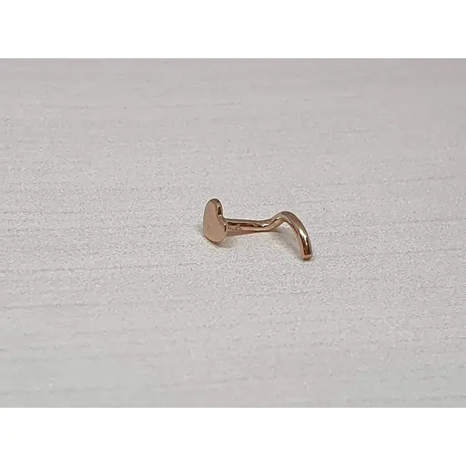 Золота сережка-пірсинг Favoritum в ніс. 310130 - фото 2