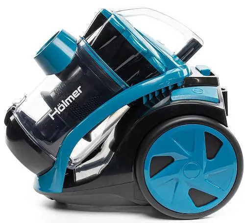 Пылесос Holmer HVCC-91В ECO Cyclone 900 W контейнер объем пылесборника 2 л HEPA-фильтр регулировка мощности на корпусе технология Multi-Cyclone микрофильтр Blue - фото 4