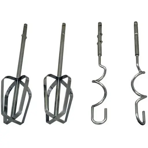 Стационарный электрический ручной миксер А-Плюс 1553 с насадками для замешивания крутого теста - фото 4