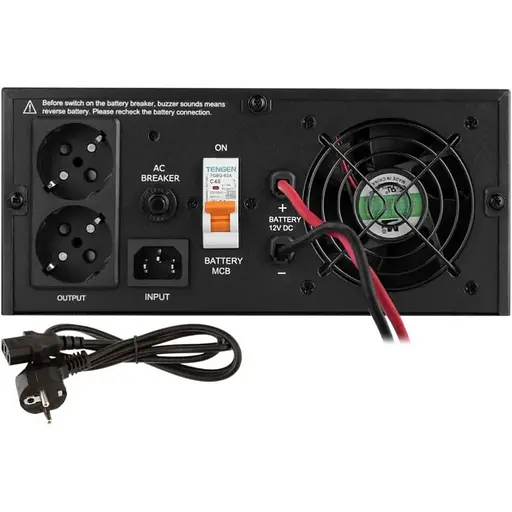 Источник бесперебойного питания (ИБП) LogicPower B1000 + LiFePO4 батарея 12.8V - 60Ah BMS 80A/40A LCD (24830) [110207] - фото 5