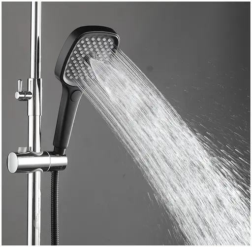 Ручной душ Gappo G003, 3-режим, черный, Черный матовый - фото 3