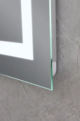 Дзеркало Mixxus Hard MR06-50x80-CASE (LED Touch, годинник, антизапотівання, димер, регулювання яскравості) MI6657 - фото 8