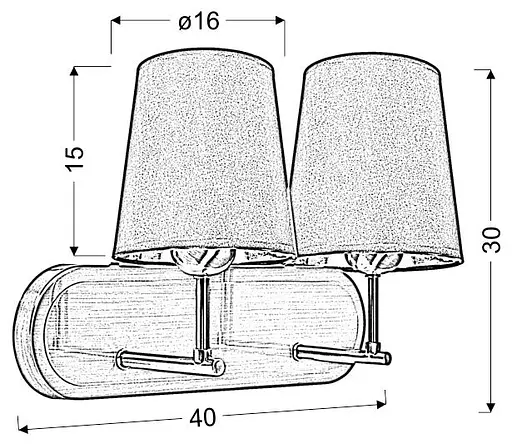 Бра Candellux 22-53510 MILONGA - фото 3
