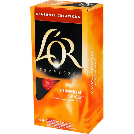 Кава мелена L'OR Pumpkin spice в капсулах 520 г (10 шт. х 52 г) - фото 3
