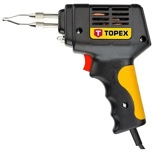 Паяльник електричний Topex 100 Вт 400 C підсвічування нікельована мідь (4400)
