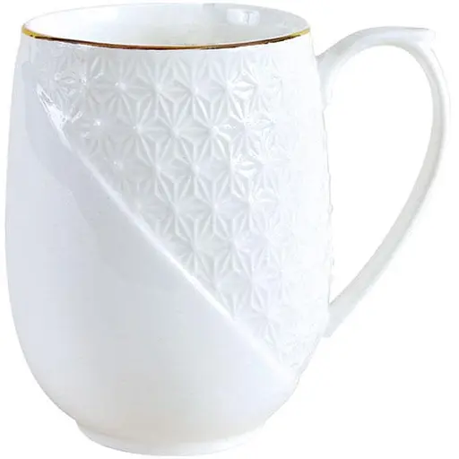 Кружка фарфоровая белая Снежная Королева Interos 330 мл 557611-А