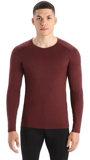 Термокофта Icebreaker 200 Oasis LS Crewe Men Brick Red S (1052-104 365 064 S) - фото 2