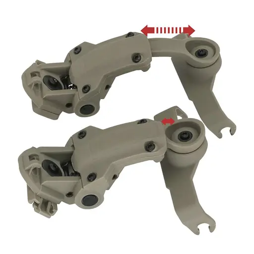 Крепление-адаптер на шлем «чебурашка» Walker's Tan для наушников Walker's (WK-ACH-26T) - фото 2