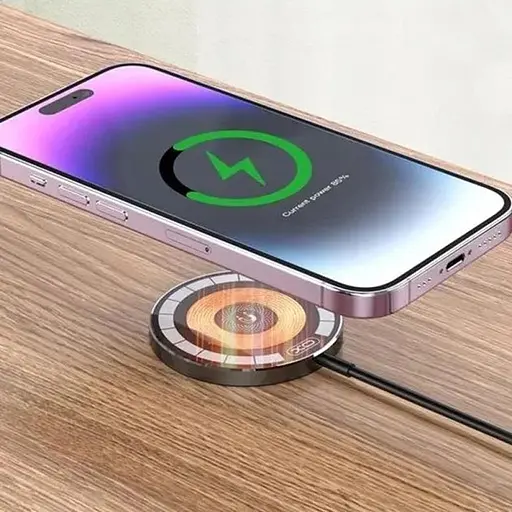 Бездротовий ЗП — магнітне XO CX013 Magnetic 15W - фото 3