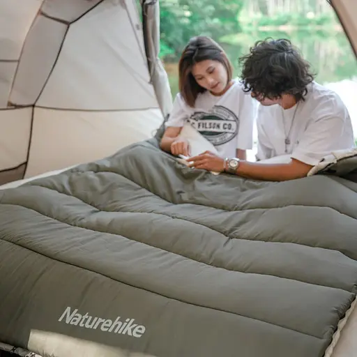 Спальник с капюшоном Naturehike LD350 CNK2300SD016 темно-зеленый - фото 5