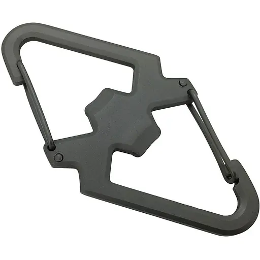 Брелок-карабин Munkees 3202 SS Carabiner with Bottle Opener (1012-3202-GY)