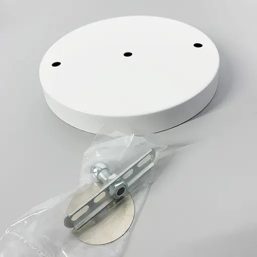 Двойная круглая потолочная основа в белом цвете | Line F | Арт. BASE 2 WT - фото 3