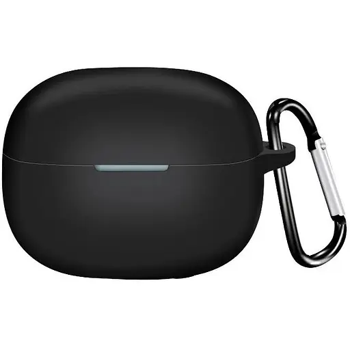 Чохол-накладка DK для Xiaomi Redmi Buds 5 Pro Silicone Candy Friendly з карабіном (black)