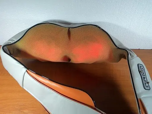 Шиацу массажер для шеи и спины 4 кнопки воротник 65W Универсальный - фото 7