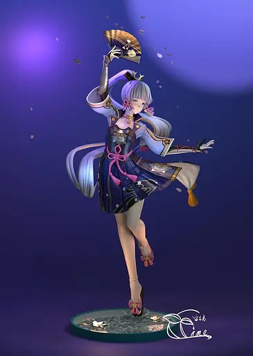 Фігурка Геншин Імпакт Камісато Аяка Genshin Impact Kamisato Ayaka 26 см Китай GI KA CH 03 - фото 2