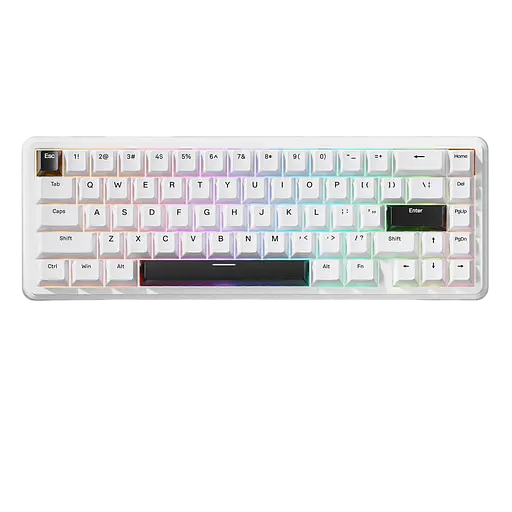 Клавиатура Attack Shark X65 HE RGB White