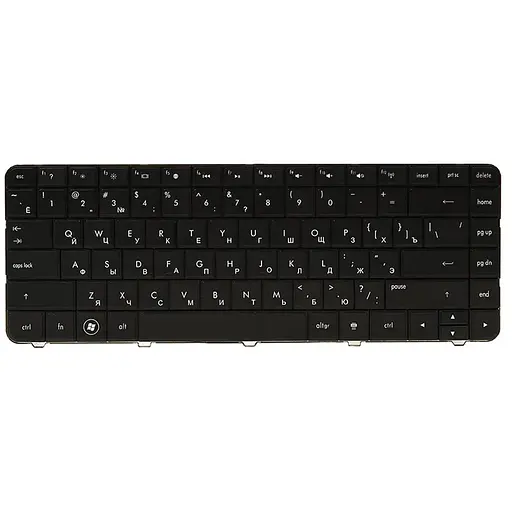 Клавіатура для ноутбука HP Pavilion G4 чорний, чорний фрейм