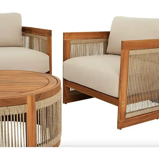 Комплект садовой мебели Di Volio Groseto бежевый - фото 6