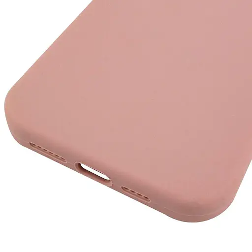 Чохол Epik Silicone Case AA Logo with MagSafe для Apple iPhone 15, 6.1 Рожевий/Pink Sand - фото 5