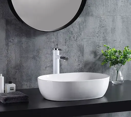 Умывальник Rea Amelia 48 накладной белый REA-U0416, Белый - фото 8