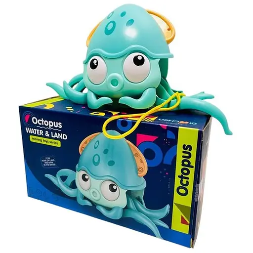 Осьминог механический, ездит, 22x12.5x12.5 см