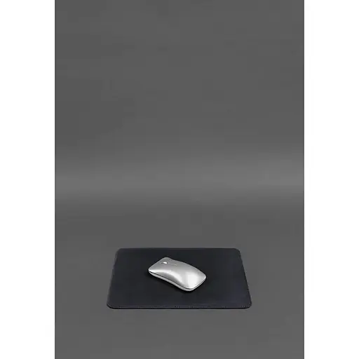 Килимок для мишки  BlankNote Crazy Horse з натуральної шкіри 1.0 синій  - фото 4