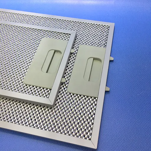 Набор алюминиевых решеток на телескопическую вытяжку Ventolux GARDA 50 (700), (500), (450) 205*375+130*375 мм - фото 7