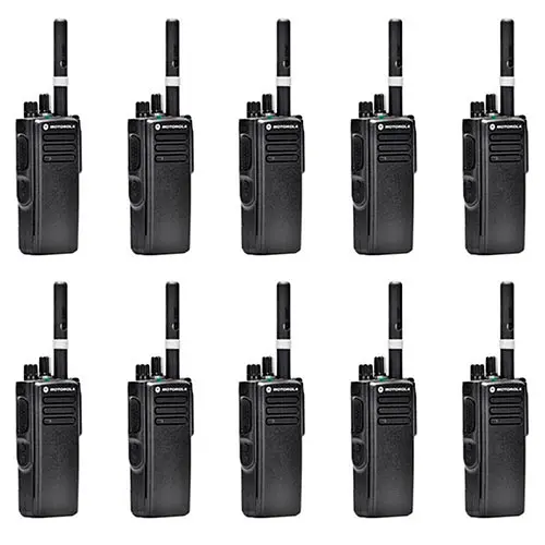 Комплект 10 шт - рація Motorola DP4400 VHF AES-256 шифрування