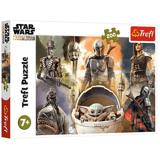 Пазл Trefl Готові до битви Мандалорець 200 ел. (13276) - фото 1