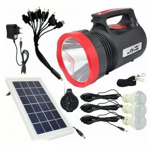 Фонарь кемпинговый (станция) Luxury YJ-1908 10W+22SMD + MP3 FM + P.B.+ solar + ЗУ220В + 3 режима - фото 4