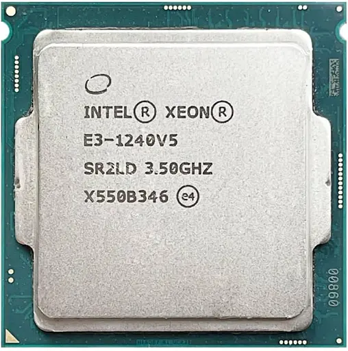 Процесор Intel Xeon e3 1240 v5 3.5-3.9 GHz, LGA1151 80W Б/В