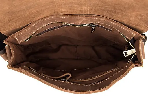 Чоловіча шкіряна сумка Vintage 30,5х22х7,5 см sum0012440 - фото 7