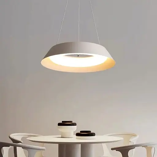 LED світильник підвісний круглий в білому корпусі Line.F 12104 P-500 P WT - фото 6