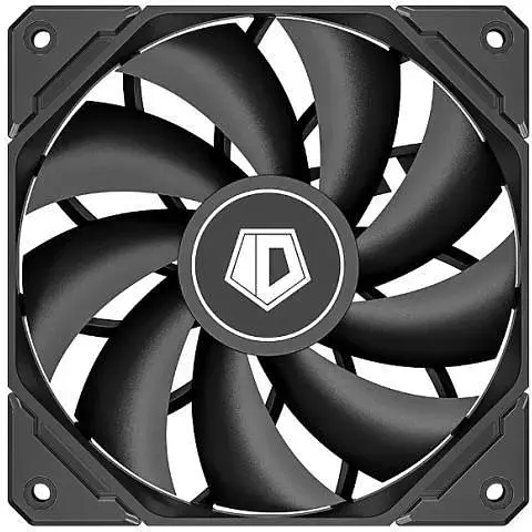 Вентилятор 120 мм ID-Cooling TF-12025-PRO черный 120x120x25 мм 700-1800 об/мин 15.2-35.2 дБ 4-pin (PWM) 82.5CFM - фото 1