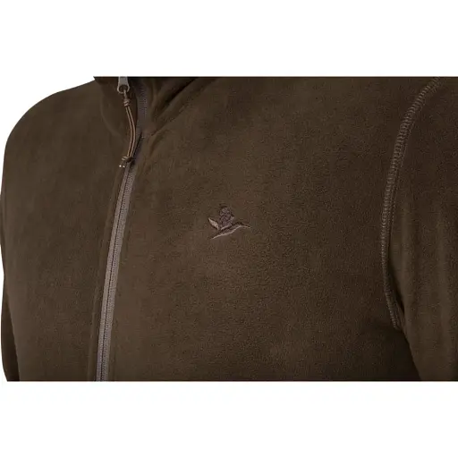 Кофта Seeland Benjamin fleece 2XL Темно коричневий - фото 3