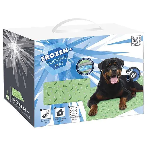 Охлаждающий коврик для собак M-Pets Frozen+ Cooling Mats Mint L (60х90 см)