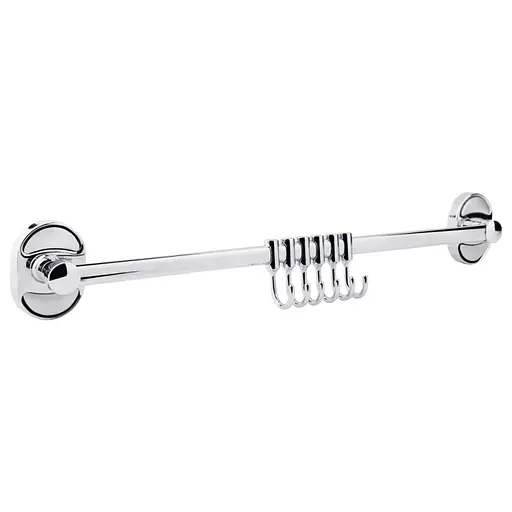 Планка с 5-мя подвижными крючками Lidz (CRM)-114.08.06 - фото 1