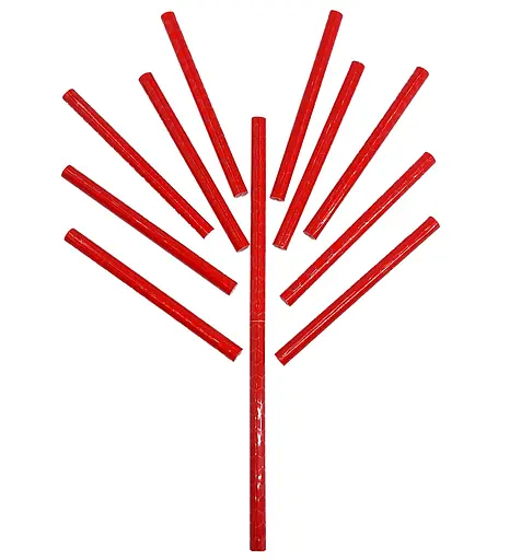 Светоотражатели на спицы колеса велосипеда 12 шт красный (G00010401)