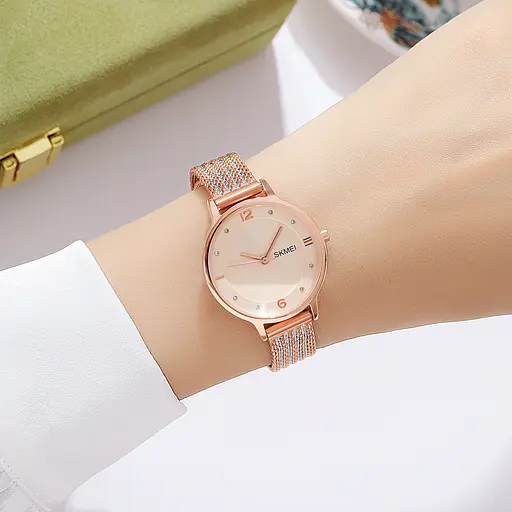 Наручний годинник жіночий 1874RG Rose Gold Skmei acs0030510 - фото 3