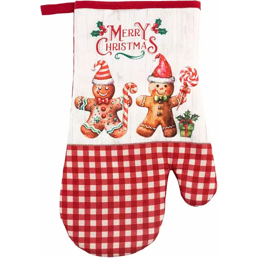 Рукавичка Ardesto Christmas Gingerbread червона (ART05HG)
