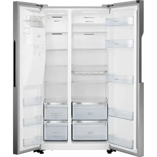 Холодильник Gorenje SBS 179x68x91 см 2 дв. Х 368 л М 167 л A++ NF Plus Інвертор диспенсер дисплей сірий - фото 4