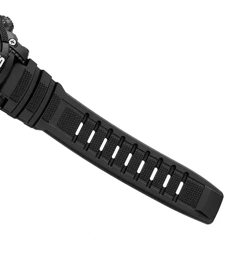 Чоловічий наручний кварцовий годинник Skmei 1887 (Чорний з червоним) - фото 9