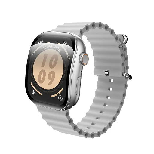 Смарт-часы W&O X10 Pro 3 46mm 240 mAh, IP67 Серебристый - фото 1