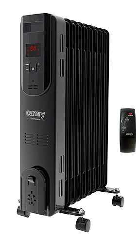 Масляный обогреватель с дистанционным  LED управлением (9 ребер) Camry CR 7810 - фото 5